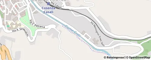 Mappa Cosenza
