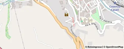 Mappa Cosenza
