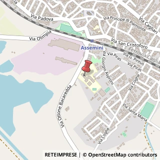 Mappa Via Bacaredda, 27, 09032 Assemini, Cagliari (Sardegna)