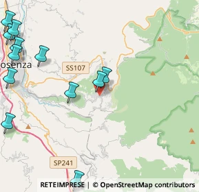 Mappa Via Stanislao Amato, 87050 Casole Bruzio CS, Italia (6.565)