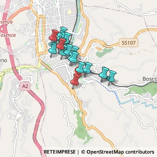 Mappa Via Paradiso, 87100 Cosenza CS, Italia (0.7835)