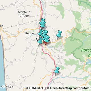 Mappa Via Paradiso, 87100 Cosenza CS, Italia (4.53182)