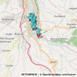 Mappa Via Paradiso, 87100 Cosenza CS, Italia (1.74846)