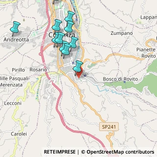 Mappa Via Paradiso, 87100 Cosenza CS, Italia (2.53)