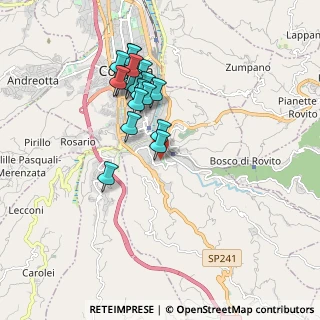 Mappa Via Paradiso, 87100 Cosenza CS, Italia (1.81421)
