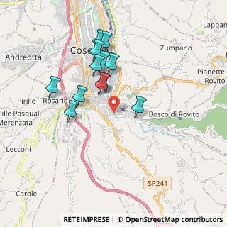 Mappa Via Paradiso, 87100 Cosenza CS, Italia (1.81167)