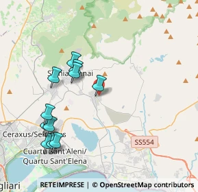 Mappa Via Galli, 09040 Maracalagonis CA, Italia (4.52909)