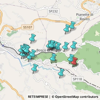 Mappa Via Edoardo De Filippo, 87050 Rovito CS, Italia (0.99037)