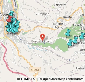 Mappa Via Edoardo De Filippo, 87050 Rovito CS, Italia (3.415)