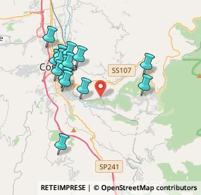 Mappa Via Edoardo De Filippo, 87050 Rovito CS, Italia (4.054)