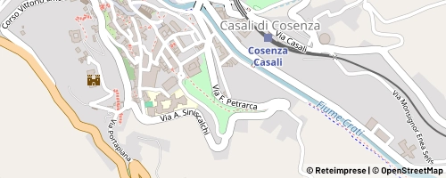 Mappa Cosenza