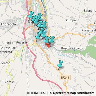 Mappa Via Giosuè Carducci, 87100 Cosenza CS, Italia (1.82615)