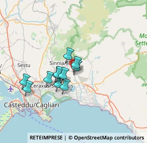 Mappa Via Giosuè Carducci, 09040 Maracalagonis CA, Italia (5.66818)
