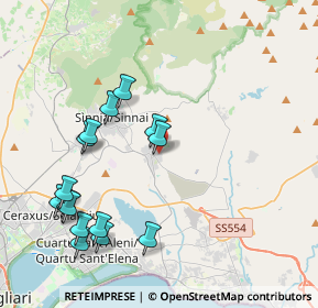 Mappa Via Minervini, 09040 Maracalagonis CA, Italia (4.87933)