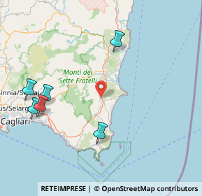 Mappa SP20, 09040 Castiadas CA, Italia (20.735)