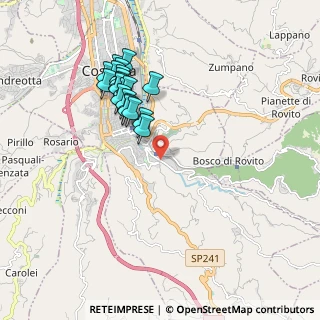 Mappa Via Lungo Crati Dante Alighieri, 87100 Cosenza CS, Italia (1.961)