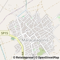 地図 Maracalagonis