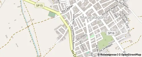 Mappa Maracalagonis