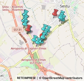 Mappa SP 8 Esaf, 09028 Sestu CA, Italia (0.8445)