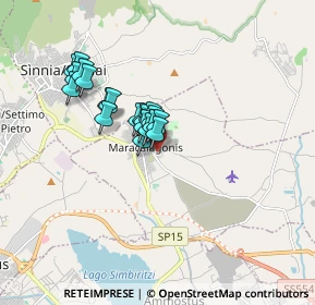 Mappa Via Mascia A., 09040 Maracalagonis CA, Italia (1.352)