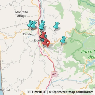 Mappa Contrada Badessa di, 87100 Cosenza CS, Italia (5.64077)