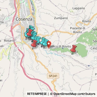 Mappa Contrada Badessa di, 87100 Cosenza CS, Italia (1.7895)