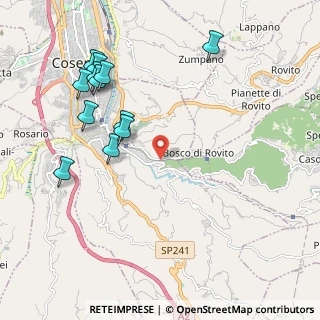 Mappa Contrada Badessa di, 87100 Cosenza CS, Italia (2.52333)