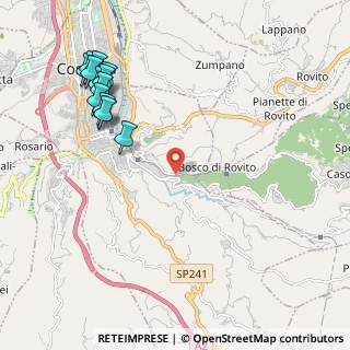 Mappa Contrada Badessa di, 87100 Cosenza CS, Italia (2.81923)