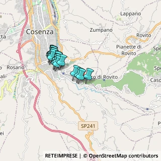 Mappa Contrada Badessa di, 87100 Cosenza CS, Italia (1.5855)