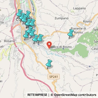 Mappa Contrada Badessa di, 87100 Cosenza CS, Italia (2.65071)