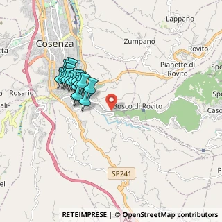 Mappa Contrada Badessa di, 87100 Cosenza CS, Italia (1.907)