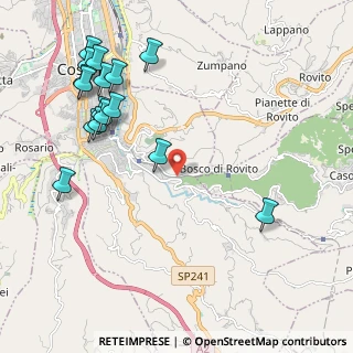 Mappa Contrada Venneri, 87100 Cosenza CS, Italia (2.79375)