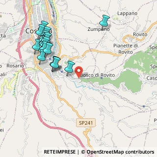 Mappa Contrada Badessa di, 87100 Cosenza CS, Italia (2.5615)