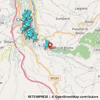 Mappa Contrada Venneri, 87100 Cosenza CS, Italia (2.78429)