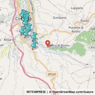 Mappa Contrada Badessa di, 87100 Cosenza CS, Italia (2.89182)