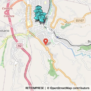 Mappa Via Porta Piana, 87100 Cosenza CS, Italia (1.404)