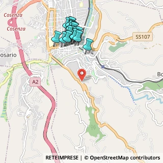 Mappa Via Porta Piana, 87100 Cosenza CS, Italia (1.2205)
