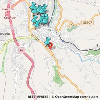 Mappa Via Porta Piana, 87100 Cosenza CS, Italia (1.398)