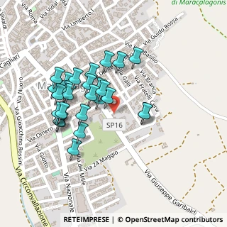 Mappa Via Gobbetti, 09040 Maracalagonis CA, Italia (0.22593)