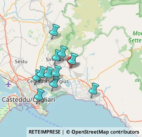 Mappa Via Gobbetti, 09040 Maracalagonis CA, Italia (6.72)