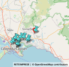 Mappa Via Gobbetti, 09040 Maracalagonis CA, Italia (8.89769)