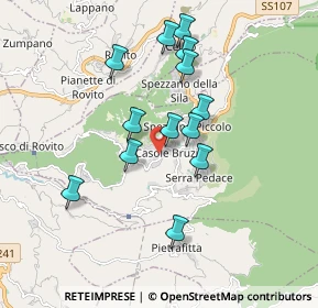 Mappa 87050 Casole Bruzio CS, Italia (1.76692)