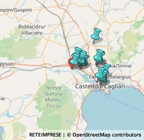 Mappa Via Veneto, 09010 Uta CA, Italia (9.31071)