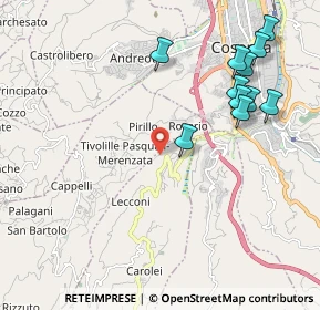 Mappa Viale Virgilio, 87030 Vadue CS, Italia (2.51)