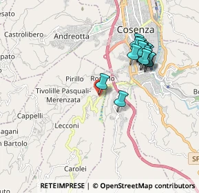 Mappa Via Nazionale, 87030 Vadue CS, Italia (2.0145)