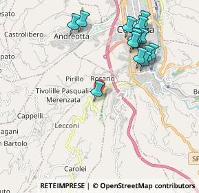 Mappa Via Nazionale, 87030 Vadue CS, Italia (2.39714)