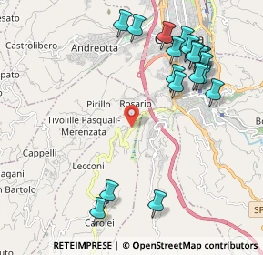 Mappa Via Nazionale, 87030 Vadue CS, Italia (2.6175)