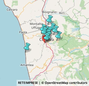 Mappa Via Nazionale, 87030 Vadue CS, Italia (7.30583)