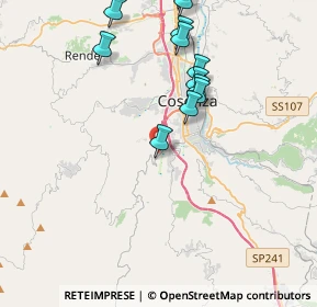 Mappa Via Nazionale, 87030 Vadue CS, Italia (4.54083)