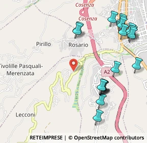 Mappa Via Nazionale, 87030 Vadue CS, Italia (1.4495)
